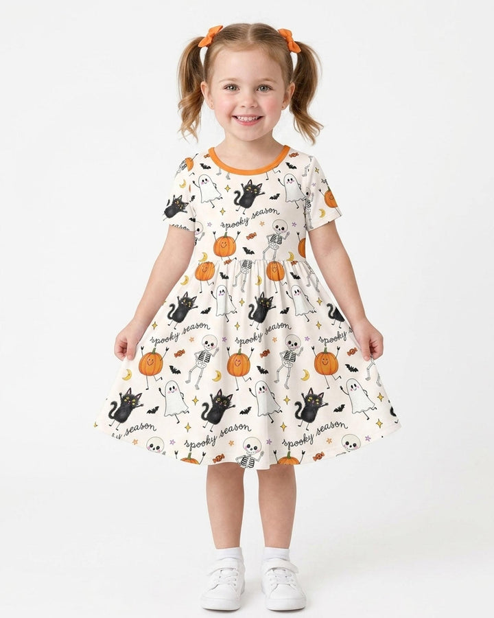 Hangin’ With My Boos Bamboo Twirl Dress