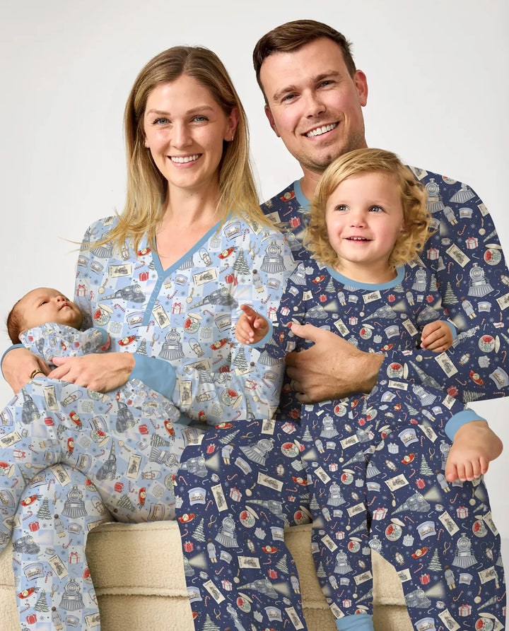Zweiteiliges, kurzärmliges Pyjama-Set mit Marienkäfern