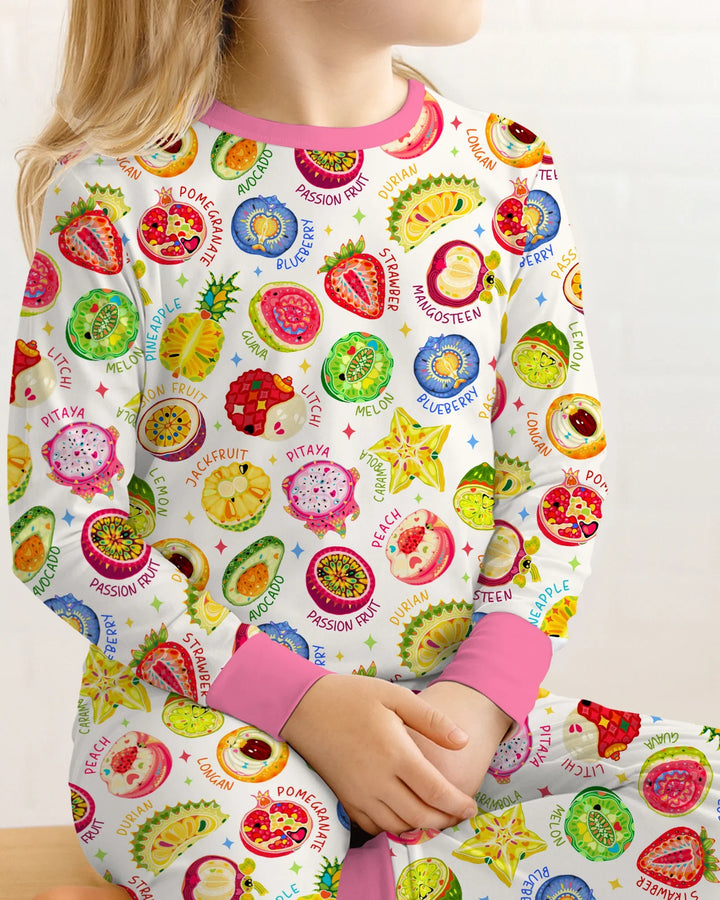 Juicy World Bamboo Two Piece Long Sleeve Pajama Set
