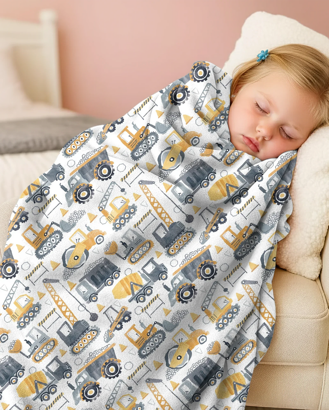Construction Crew Bamboo Blanket