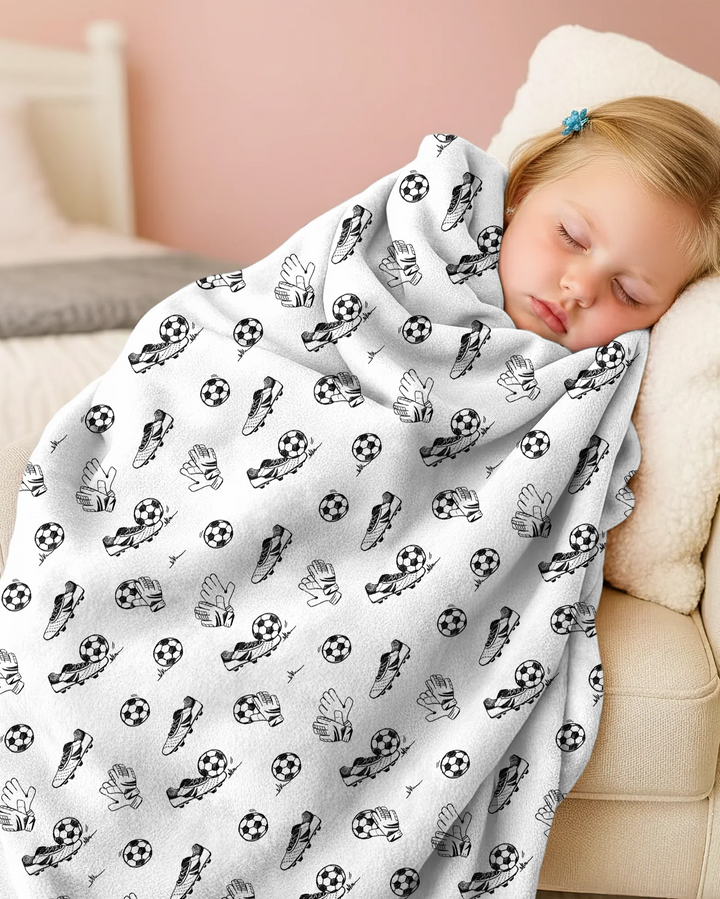 Future Soccer Champion Bamboo Blanket