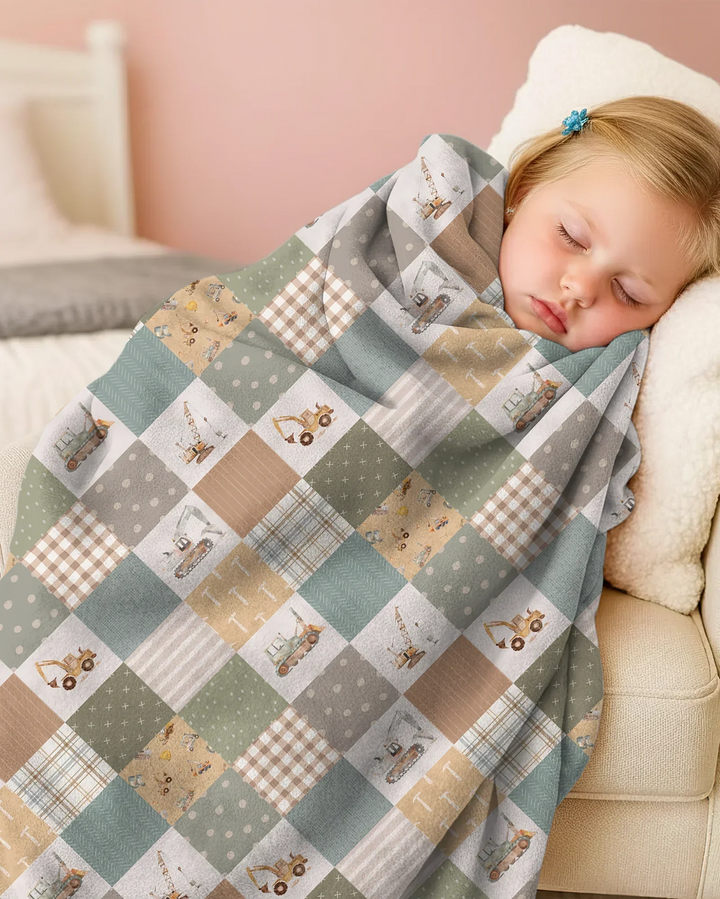 Vorlage Quilt Decke