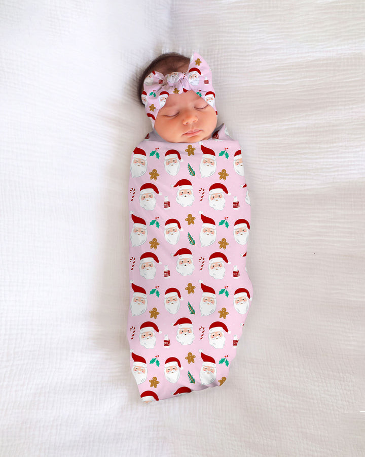 Christmas Sweet Santa Swaddle Blanket