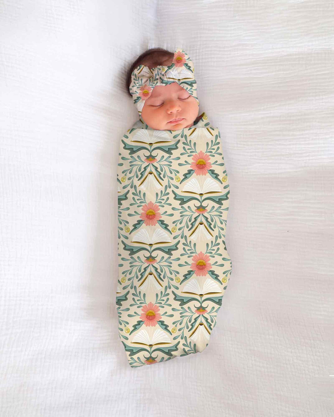 Blooming Stories swaddle blanket