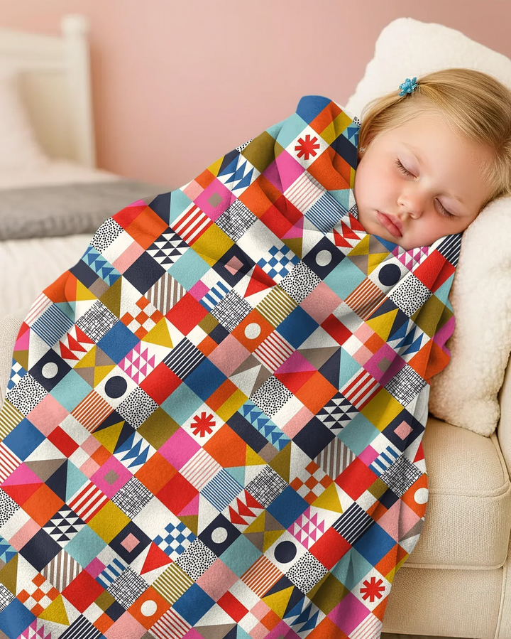 Vorlage Quilt Decke