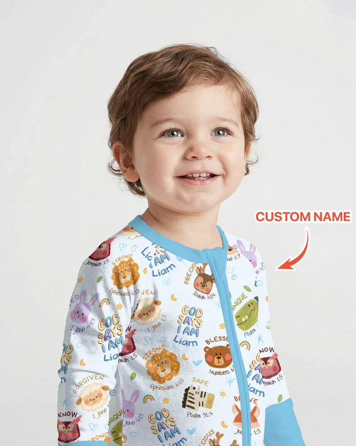 Gerippte Babykleidung mit individuellem Foto - Weich &amp; Skizzenhaft