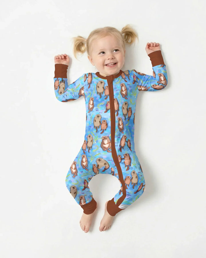 Gerippte Babykleidung mit individuellem Foto - Weich &amp; Skizzenhaft