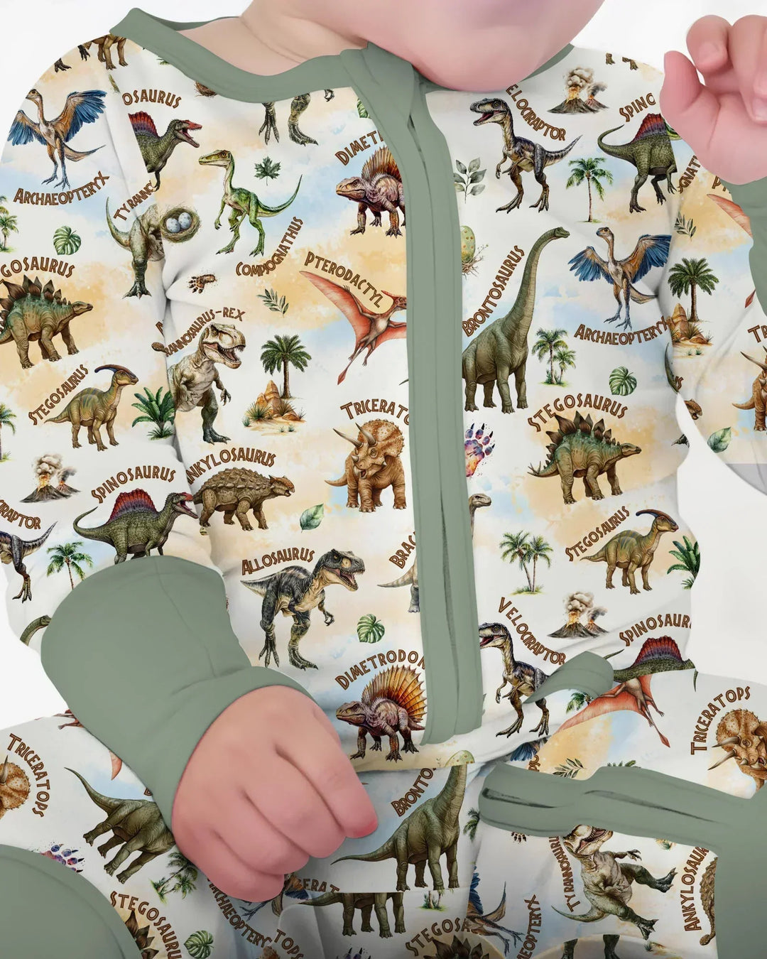 Gerippte Babykleidung mit individuellem Foto - Weich &amp; Skizzenhaft
