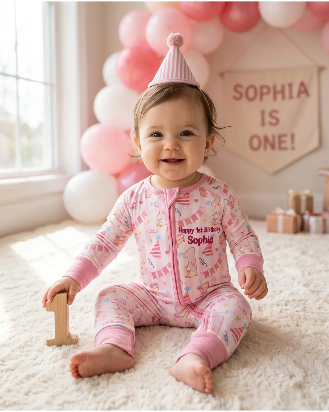 Gerippte Babykleidung mit individuellem Foto - Weich &amp; Skizzenhaft