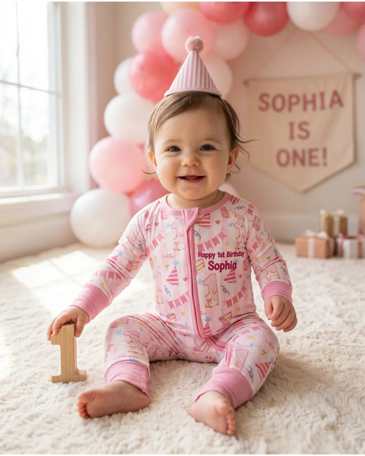 Gerippte Babykleidung mit individuellem Foto - Weich &amp; Skizzenhaft