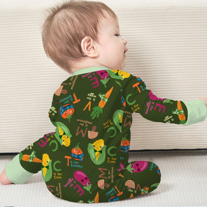 Gerippte Babykleidung mit individuellem Foto - Weich &amp; Skizzenhaft