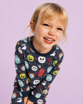 Nightmare Pumpkin Bamboo Two Piece Long Sleeve Pajama Set