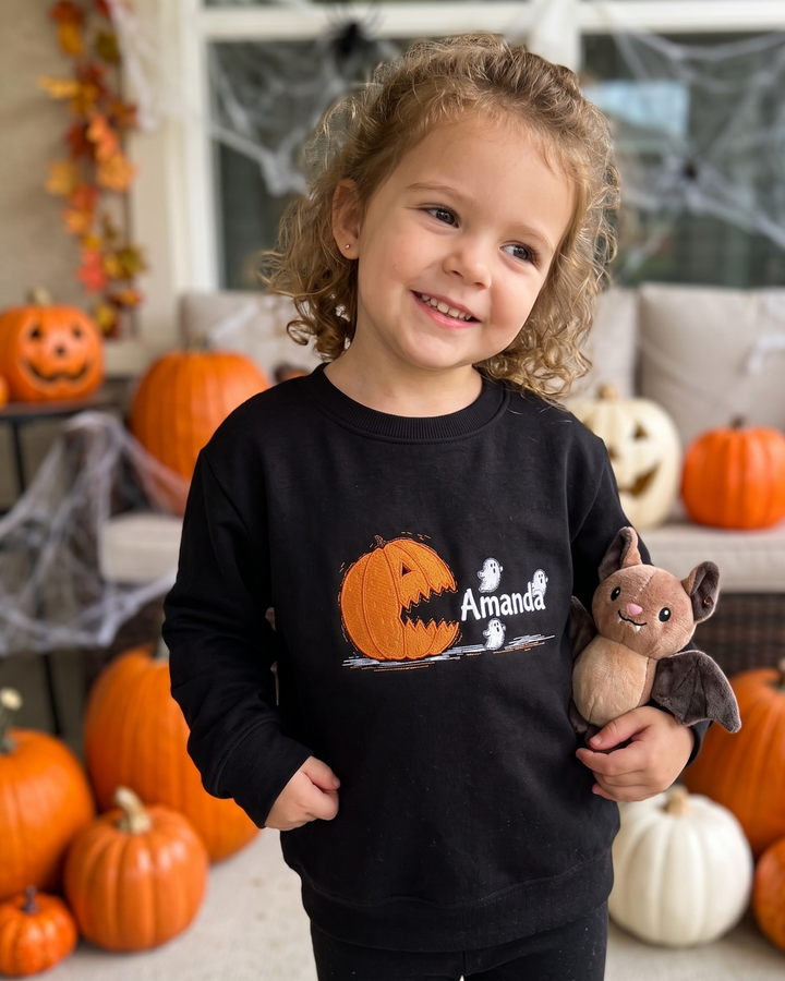 Sweatshirt mit Rundhalsausschnitt aus Bambusfaser