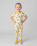 Zweiteiliges, kurzärmliges Pyjama-Set mit Marienkäfern