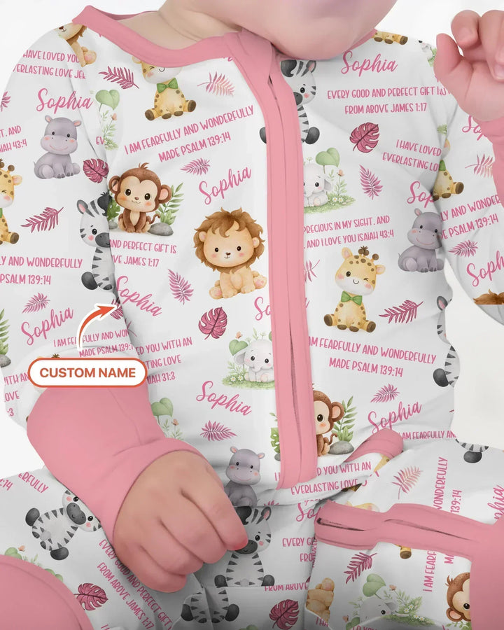 Gerippte Babykleidung mit individuellem Foto - Weich &amp; Skizzenhaft