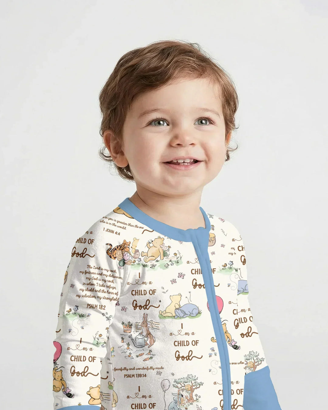 Gerippte Babykleidung mit individuellem Foto - Weich &amp; Skizzenhaft