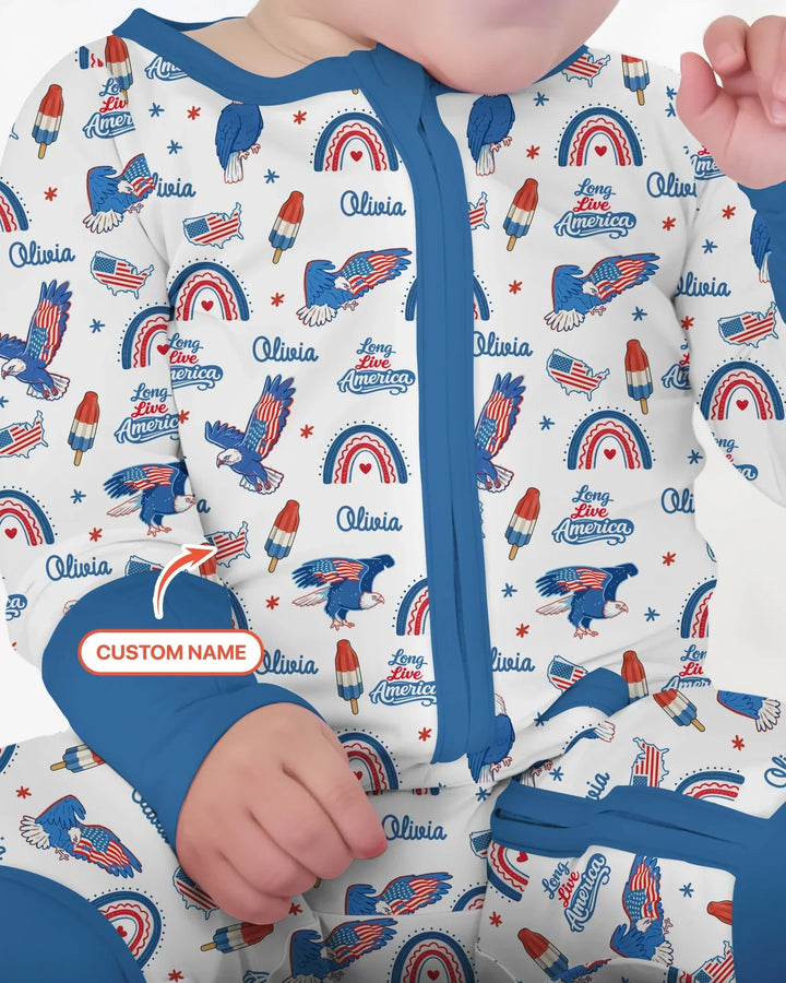 Gerippte Babykleidung mit individuellem Foto - Weich &amp; Skizzenhaft