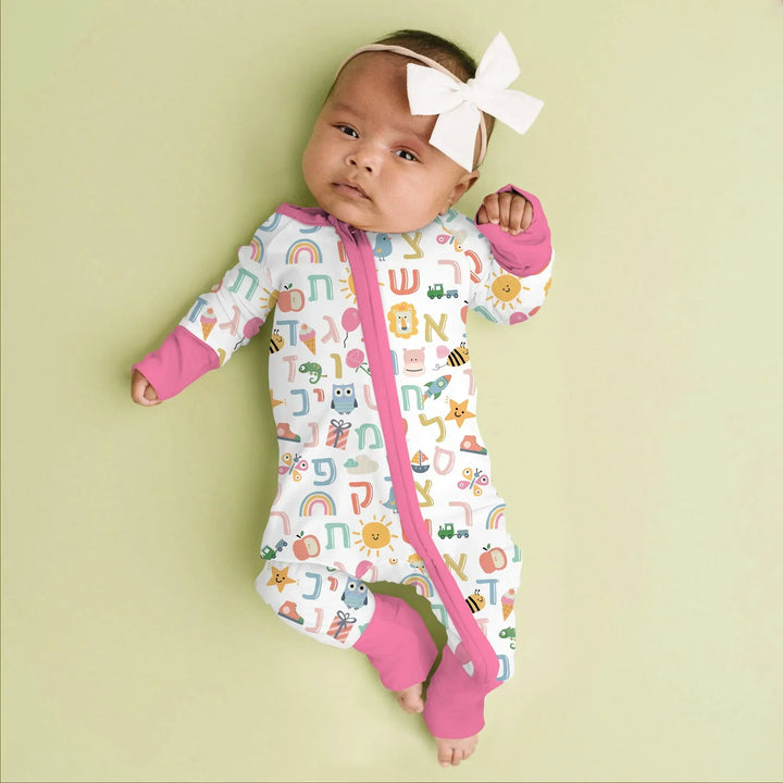 Gerippte Babykleidung mit individuellem Foto - Weich &amp; Skizzenhaft