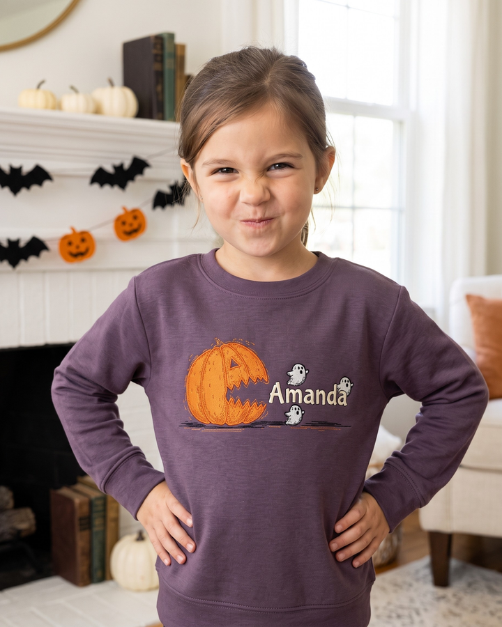 Sweatshirt mit Rundhalsausschnitt aus Bambusfaser