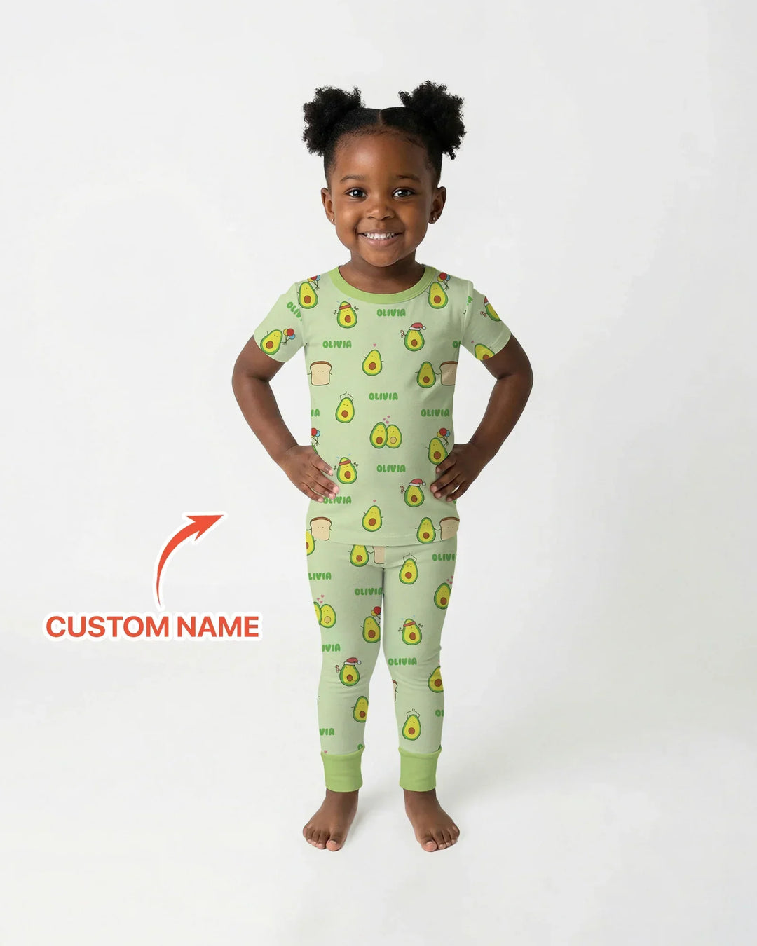 Zweiteiliges, kurzärmliges Pyjama-Set mit Marienkäfern