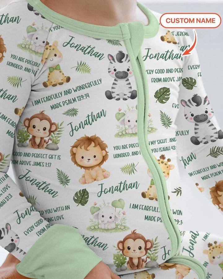 Gerippte Babykleidung mit individuellem Foto - Weich &amp; Skizzenhaft