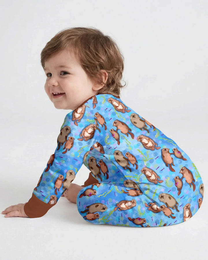 Gerippte Babykleidung mit individuellem Foto - Weich &amp; Skizzenhaft