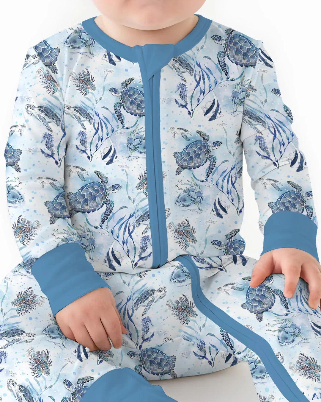 Gerippte Babykleidung mit individuellem Foto - Weich &amp; Skizzenhaft