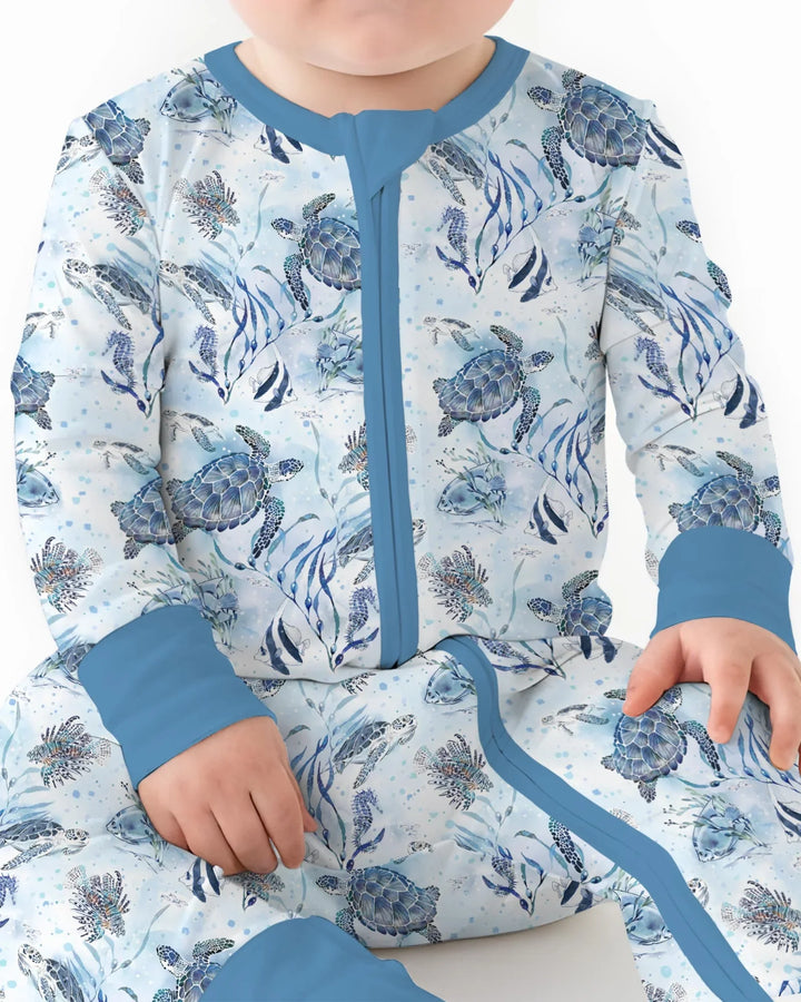 Gerippte Babykleidung mit individuellem Foto - Weich &amp; Skizzenhaft