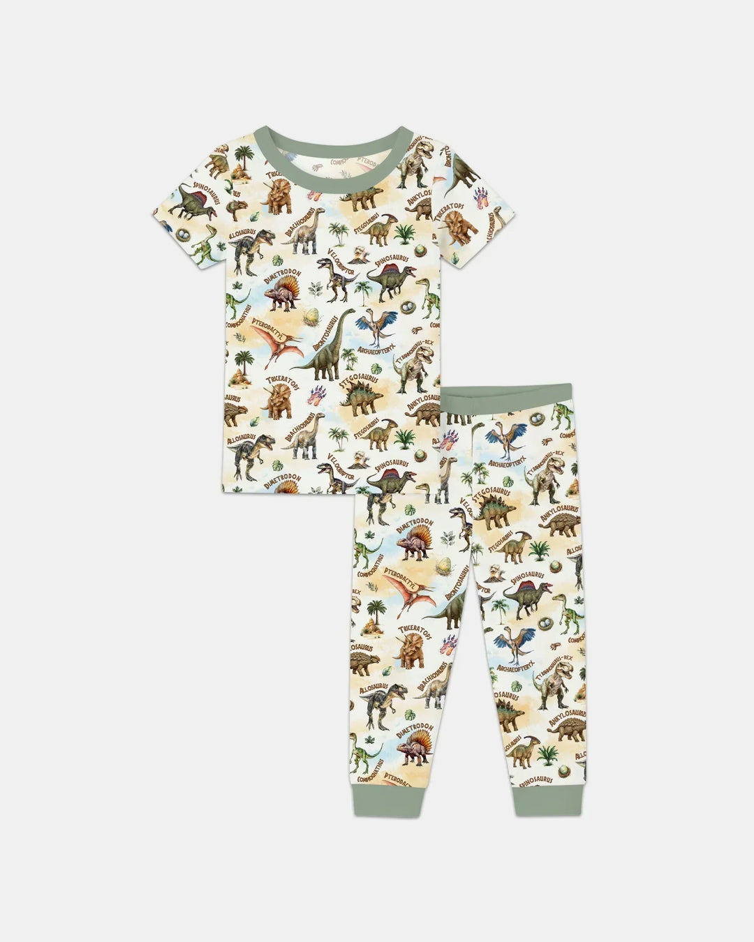 Zweiteiliges, kurzärmliges Pyjama-Set mit Marienkäfern