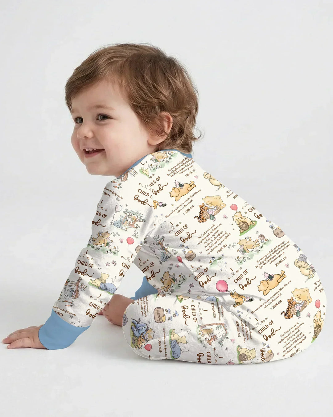 Gerippte Babykleidung mit individuellem Foto - Weich &amp; Skizzenhaft