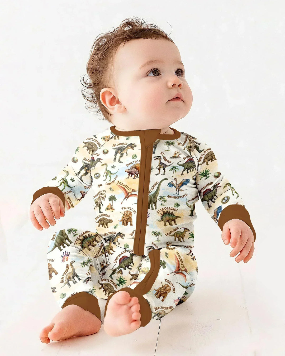 Gerippte Babykleidung mit individuellem Foto - Weich &amp; Skizzenhaft