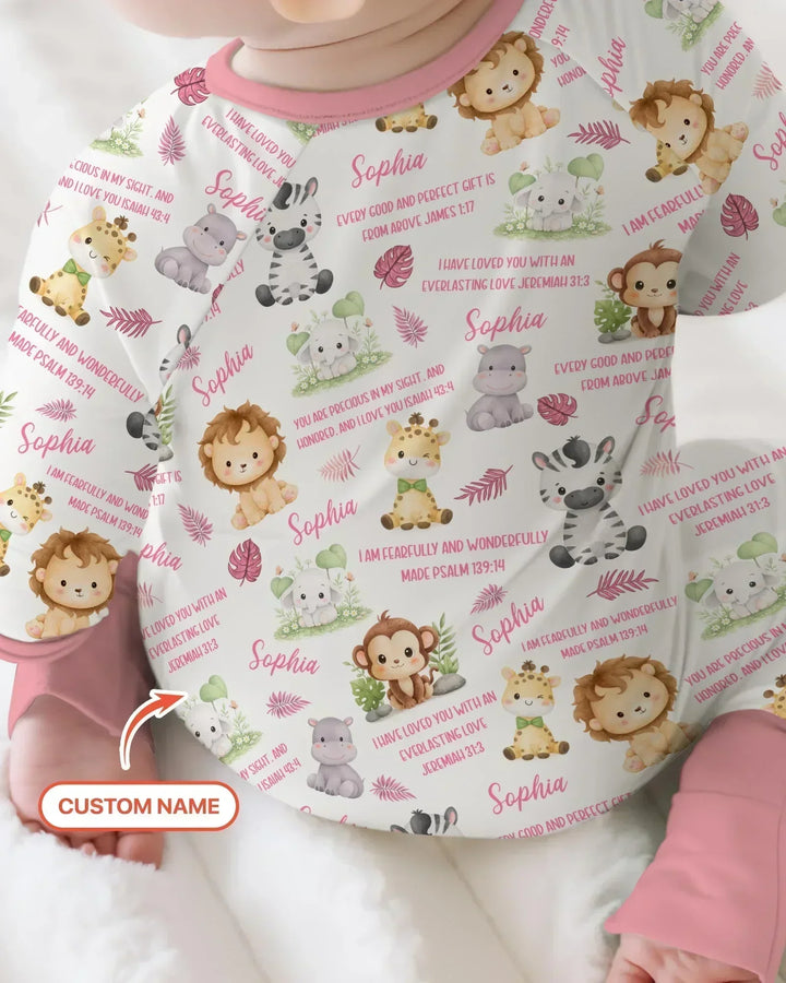 Gerippte Babykleidung mit individuellem Foto - Weich &amp; Skizzenhaft