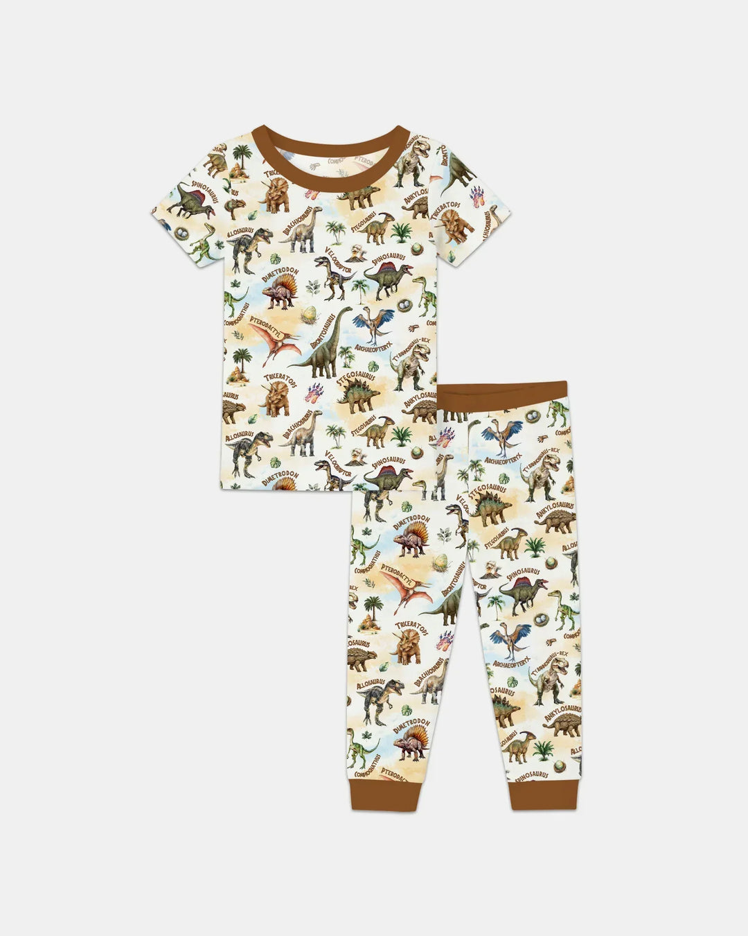 Zweiteiliges, kurzärmliges Pyjama-Set mit Marienkäfern