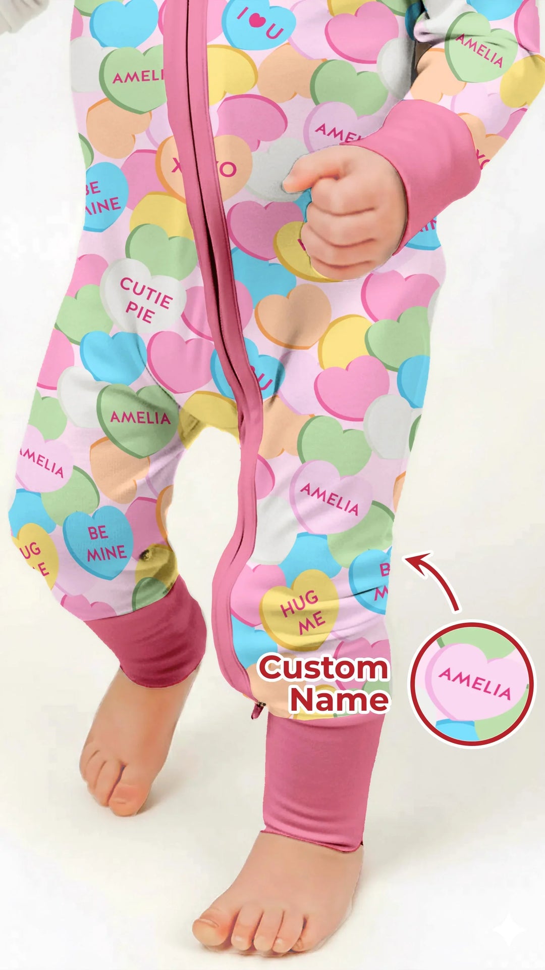 Gerippte Babykleidung mit individuellem Foto - Weich &amp; Skizzenhaft