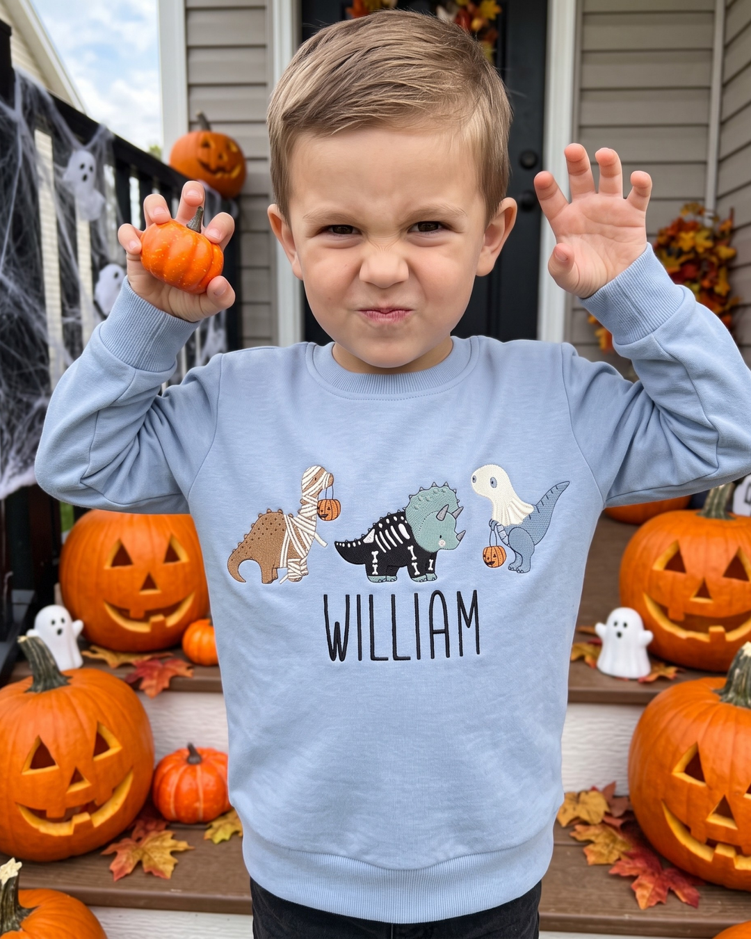 Sweatshirt mit Rundhalsausschnitt aus Bambusfaser