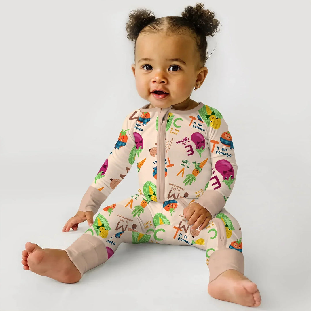 Gerippte Babykleidung mit individuellem Foto - Weich &amp; Skizzenhaft