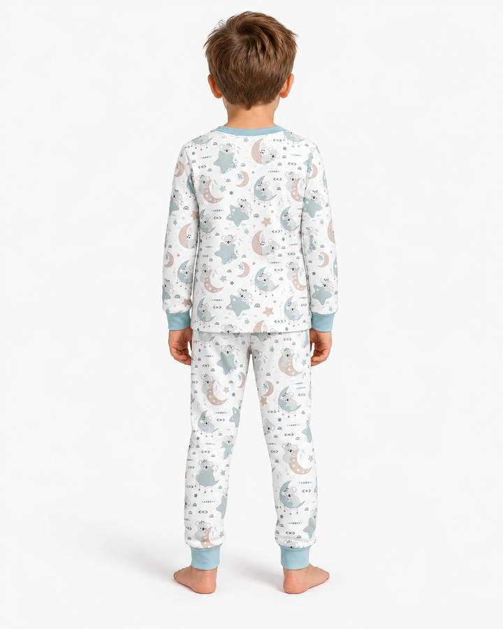 The World's Best Daddy Belongs To Me Bamboo Two Piece Long Sleeve Pajama Set