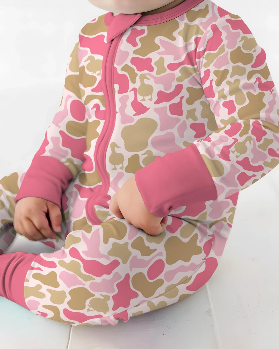 Gerippte Babykleidung mit individuellem Foto - Weich &amp; Skizzenhaft