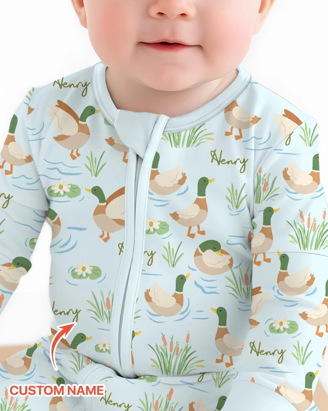 Gerippte Babykleidung mit individuellem Foto - Weich &amp; Skizzenhaft