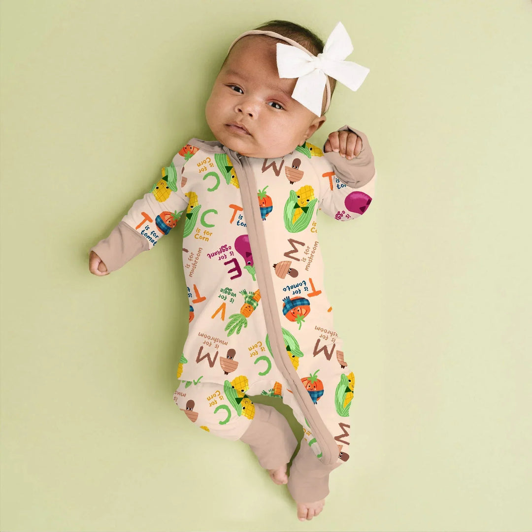 Gerippte Babykleidung mit individuellem Foto - Weich &amp; Skizzenhaft