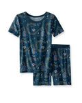 Glühwürmchen fangen Bambus Zweiteiler Kurzarm Shorts Pyjama-Set