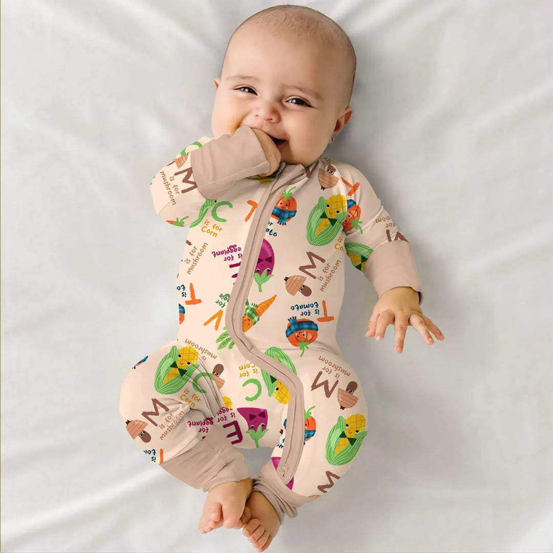 Gerippte Babykleidung mit individuellem Foto - Weich &amp; Skizzenhaft
