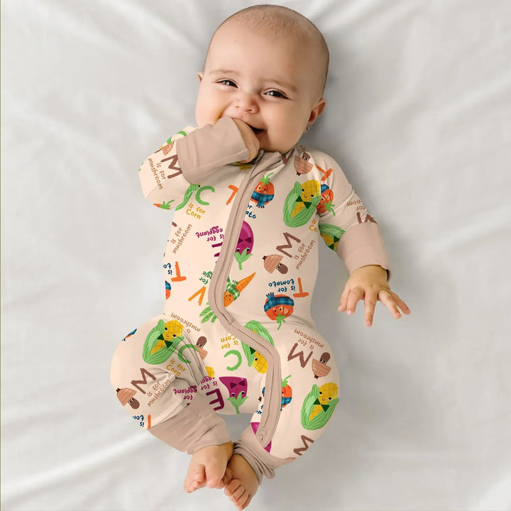Gerippte Babykleidung mit individuellem Foto - Weich &amp; Skizzenhaft
