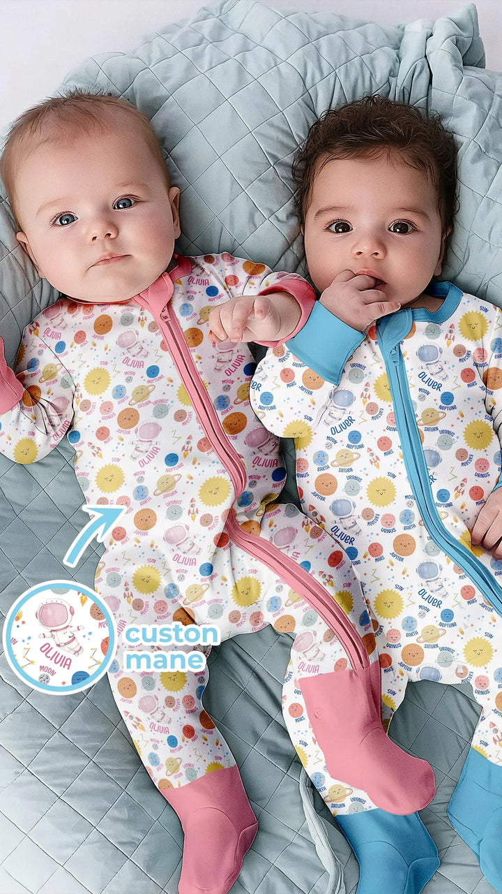 Gerippte Babykleidung mit individuellem Foto - Weich &amp; Skizzenhaft