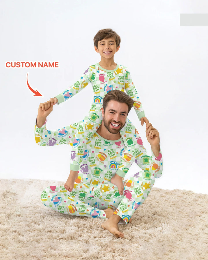 Vorlage Benutzerdefiniertes Herren-Pyjama-Set