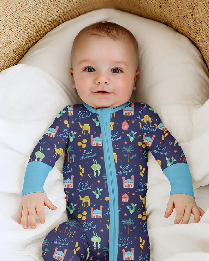 Gerippte Babykleidung mit individuellem Foto - Weich &amp; Skizzenhaft