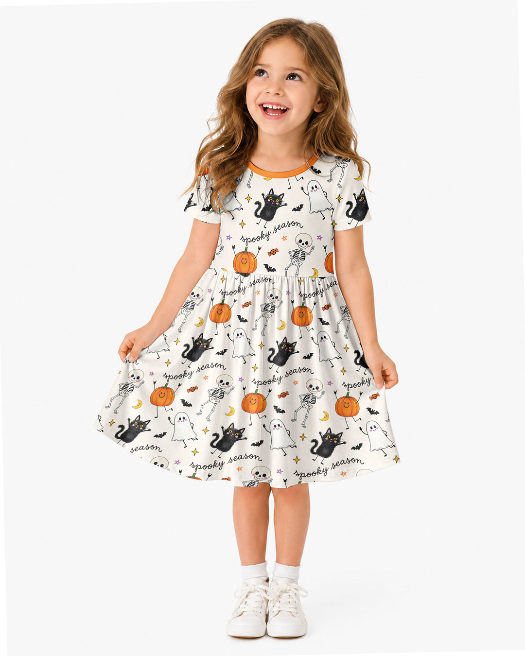 Hangin’ With My Boos Bamboo Twirl Dress