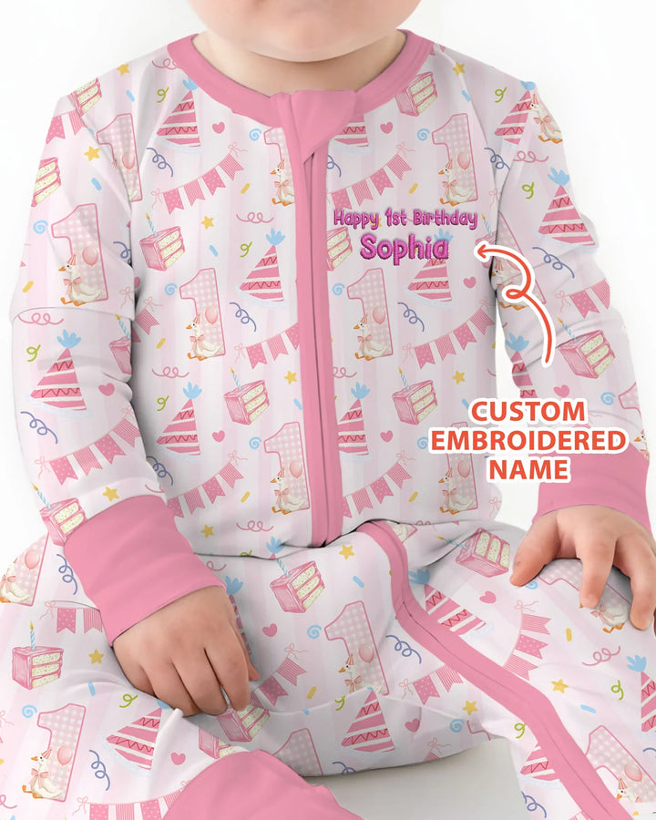 Gerippte Babykleidung mit individuellem Foto - Weich &amp; Skizzenhaft