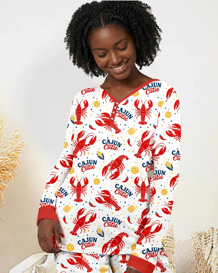 Vorlage für individuelles Damen-Pyjama-Set
