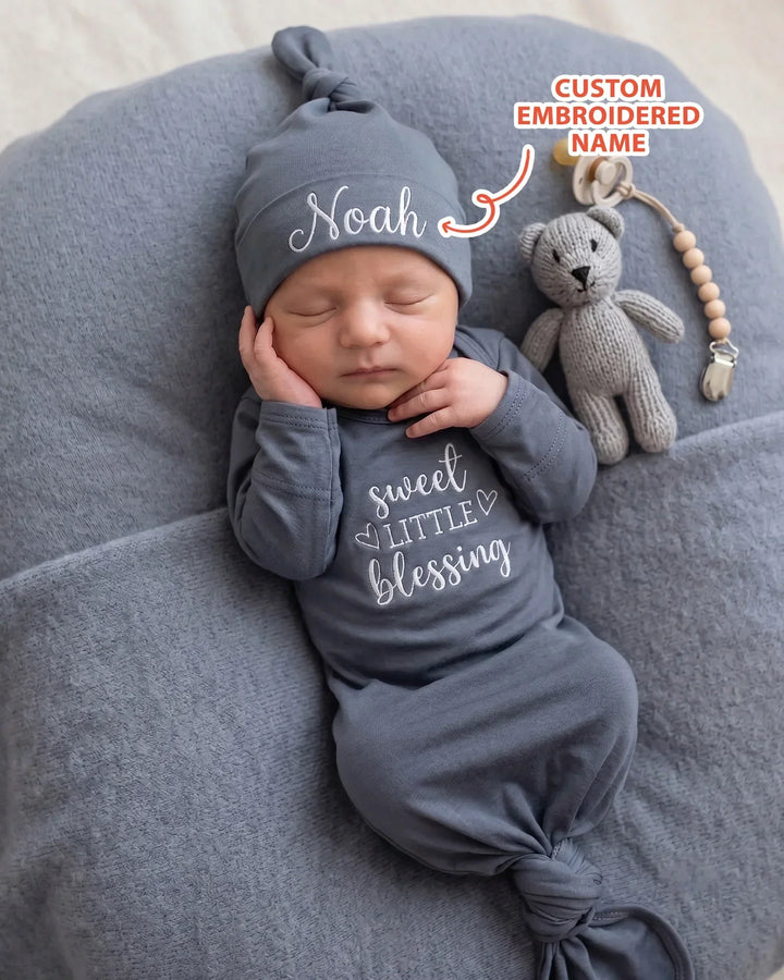 Gerippte Babykleidung mit individuellem Foto - Weich &amp; Skizzenhaft